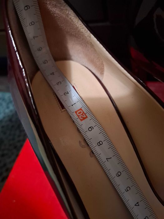 Pantofi bijuterie Hogl piele lacuita