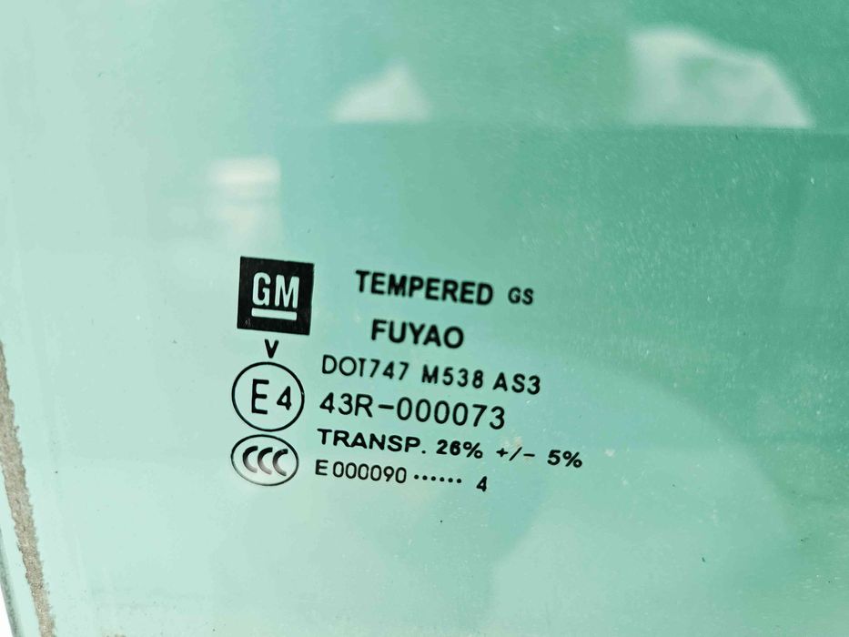 Geam usa dreapta spate Opel Insignia A Facelift [Fabr 2008-2016] OEM