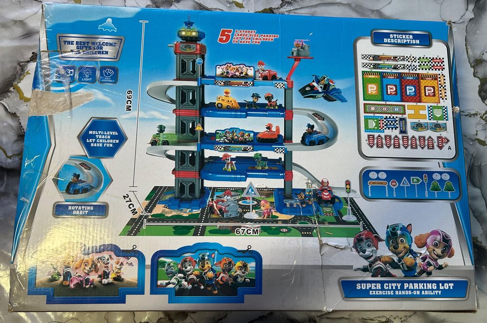 Игрушка горка для машинок