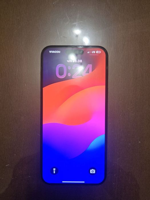 КАТО НОВ 256GB Blue Titanium Iphone 15 Pro Max iStation Гаранция 2026