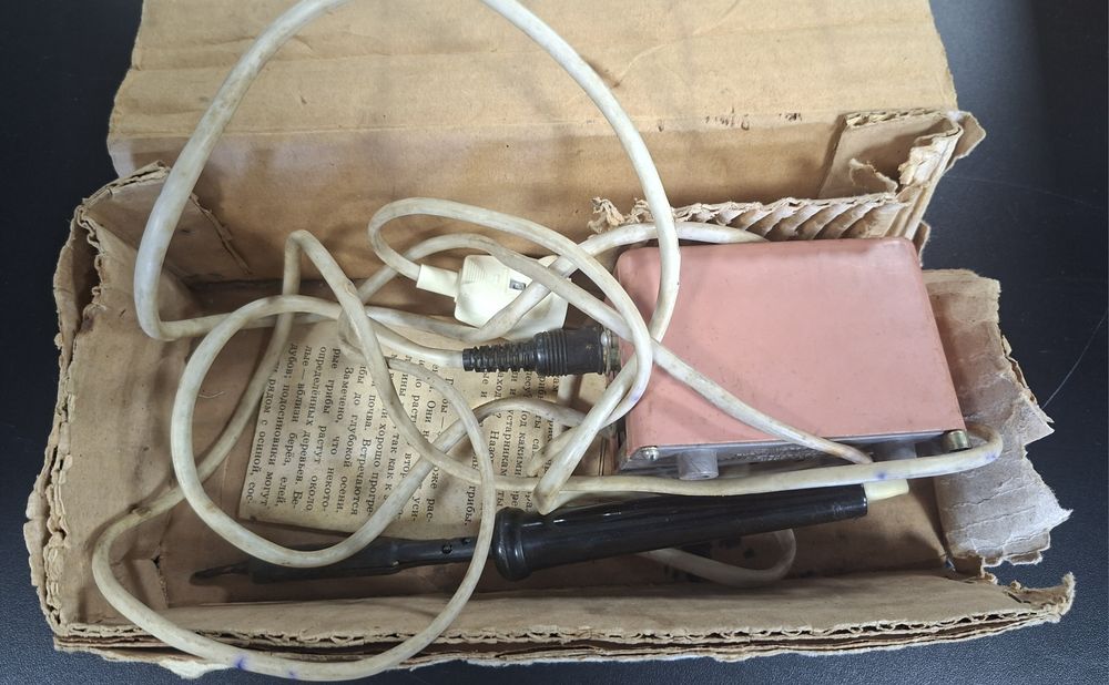 Электропаяльник советский новый