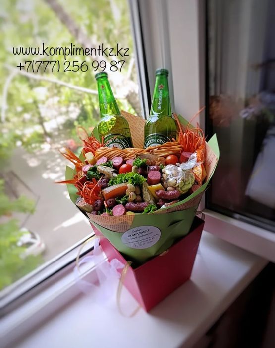 Мужской букет Алматы