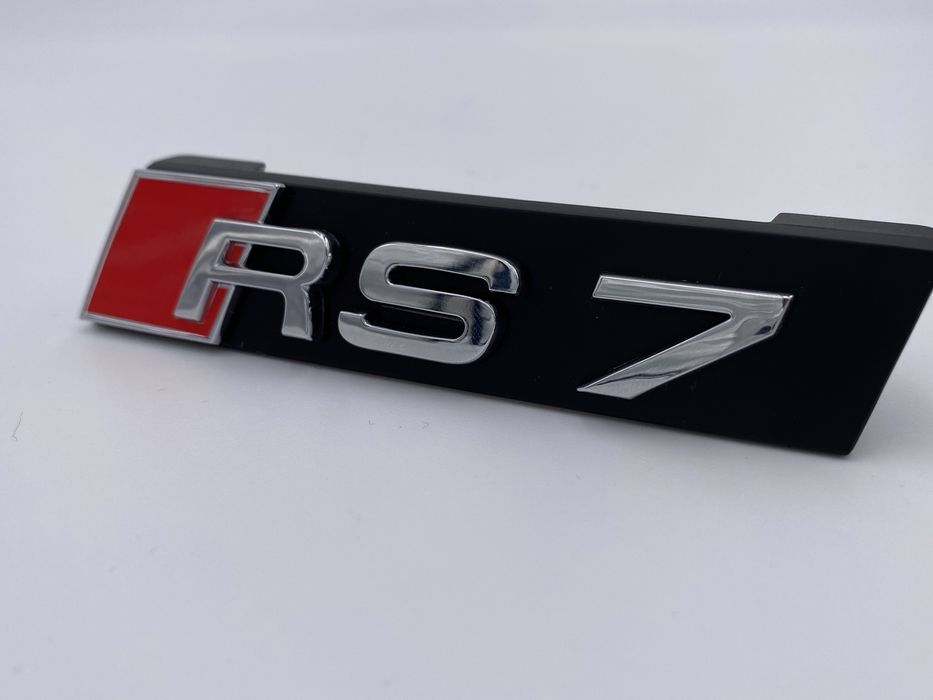 Emblema Audi RS 7 grila crom