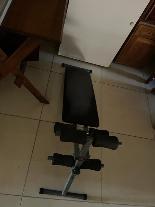 Set banci fitness si bicicleta eliptica sport