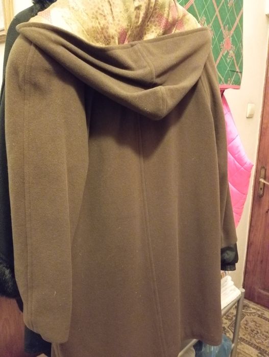 Haină de stofă, măsura 46/ 48, culoare kaki