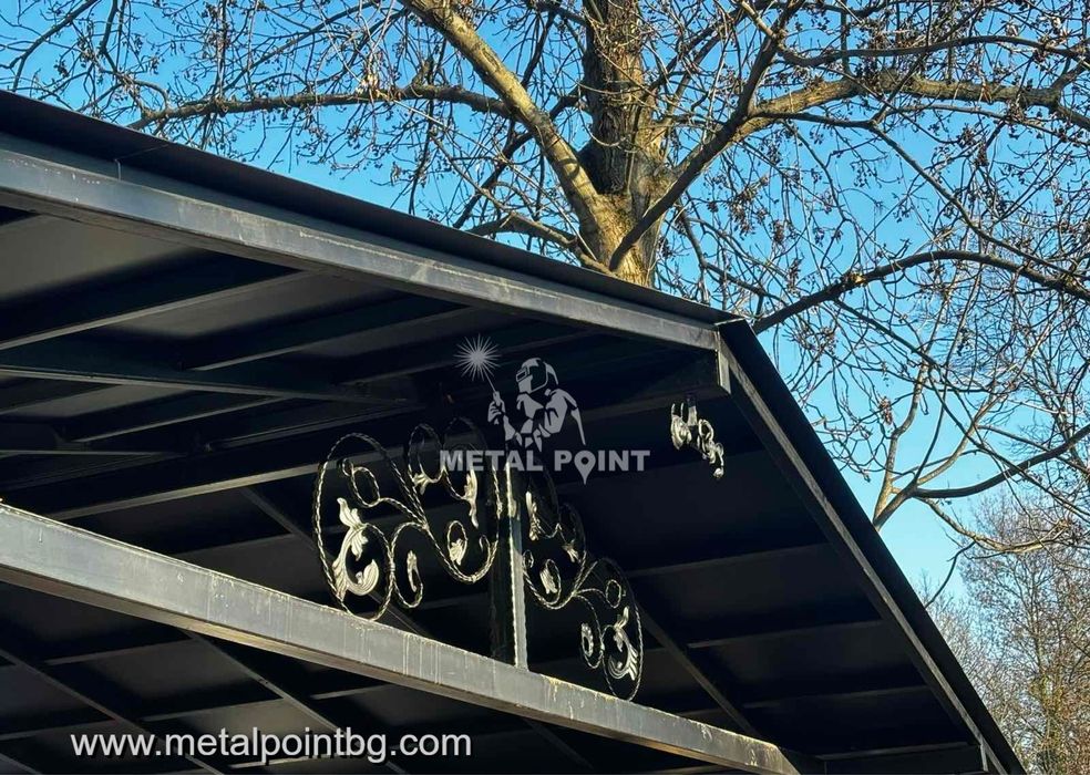 Метални конструкции за къщи навеси и гаражи