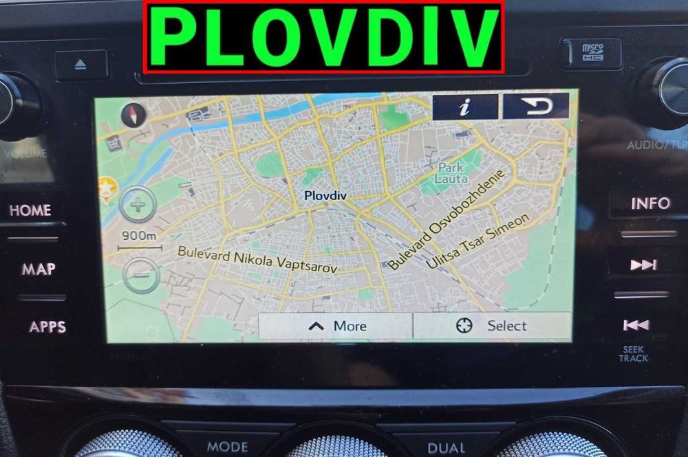 2026 SD card Субару карта навигaция Subaru GEN2 Forester Legacy