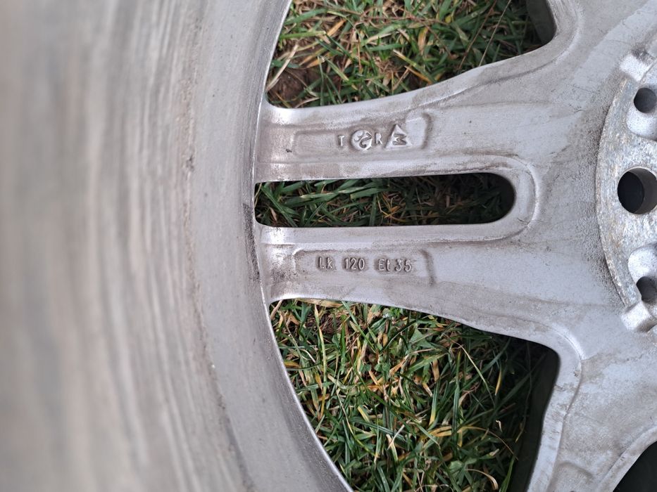 BMW. Джанти BORBET с летни гуми 17 цола за bmw 5/120 J 7,5  et35