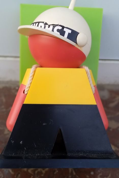 Карандашница детская Турист,винтаж СССР, пластик, 12 см