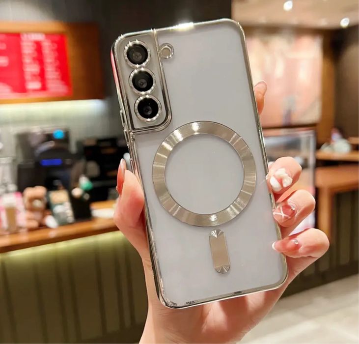 Samsung S20 FE S21 S24 FE S23 FE S25 FE Husa Silicon Magsafe Margine C