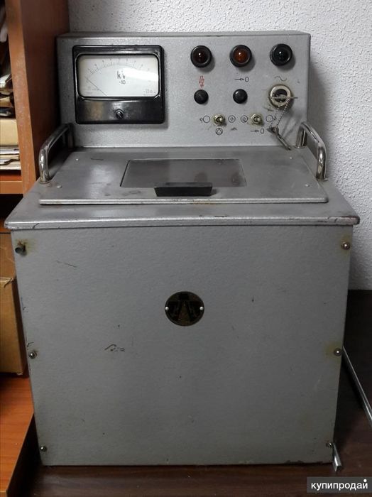 АИМ 80. Установка для проверки трансформаторного масла.