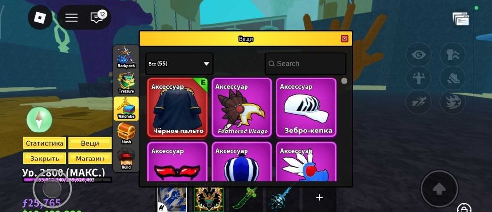 Blox fruits account
