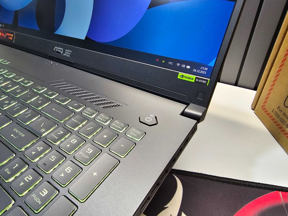 ПРОДАМ Asus TUF F17 FX707VU Игровой Ноутбук Core™i7-13620H и RTX4050.