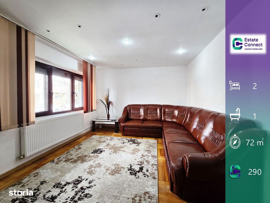 Apartament 2 camere decomandat de inchiriat, centrala - Alfa