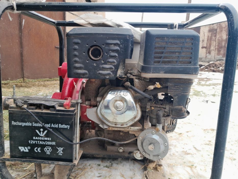 Мотопомпа высокого давления