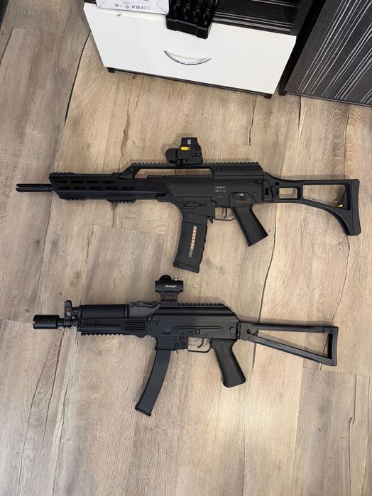 Airsoft replica ssr63 a2 and Arcturus pp19 fe