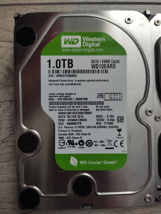 Жёсткий диск 500 гб