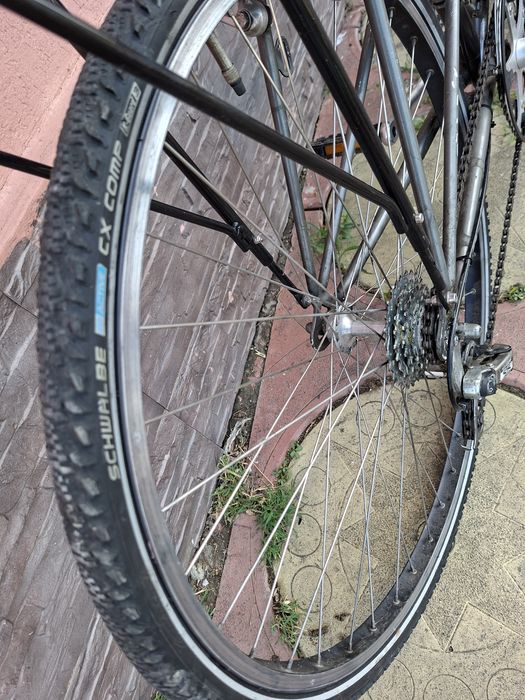 Bicicleta 28 Albastru usoara 8 viteze