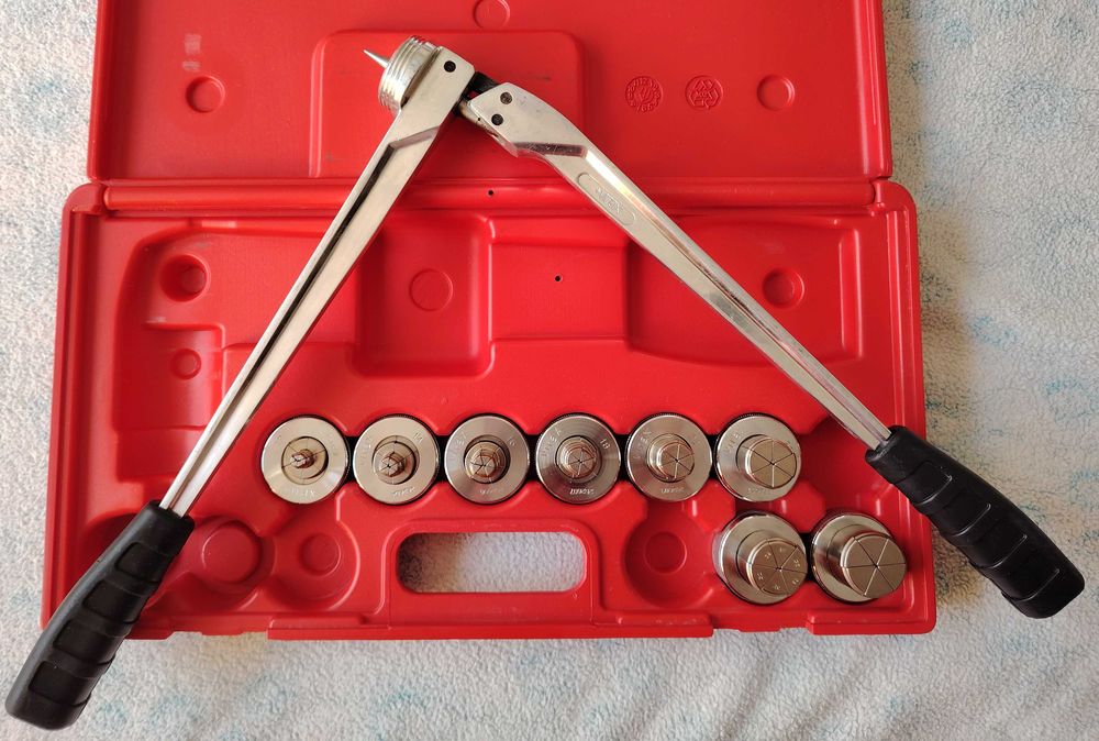 Expandor Virax set expandare largire tevi cupru