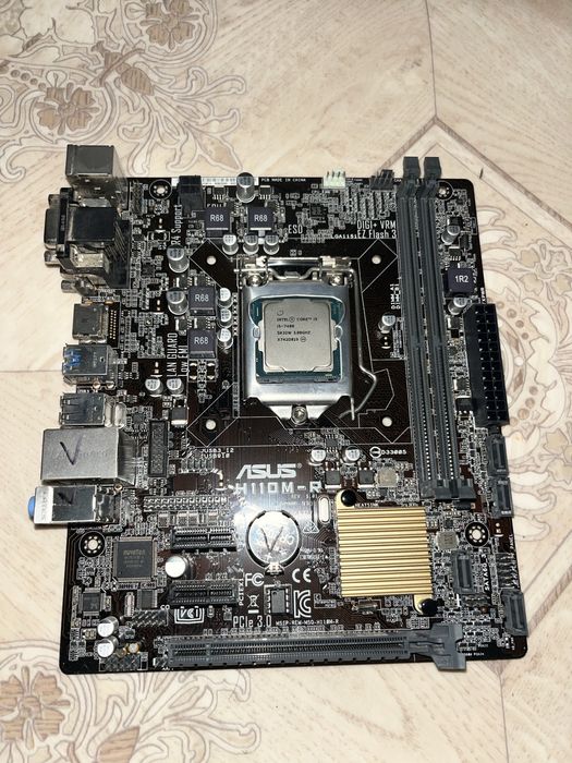 Процессоры и платы ASUS 6 и 7 поколения intel Core i3 i5 i7 LGA 1151