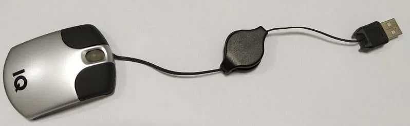 Мишка за компютър мини с йо-йо кабел - 2 бр. за 15 лв.!