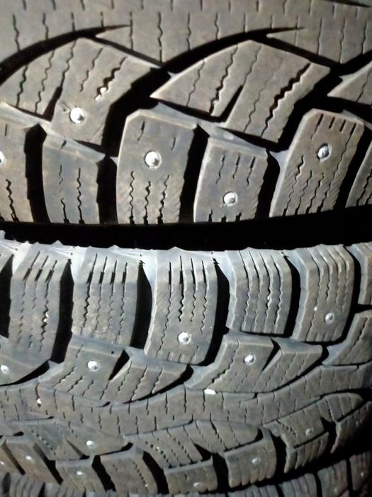 Колёса шипованные в сборе гольф 3