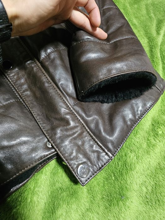 Geaca de piele naturala