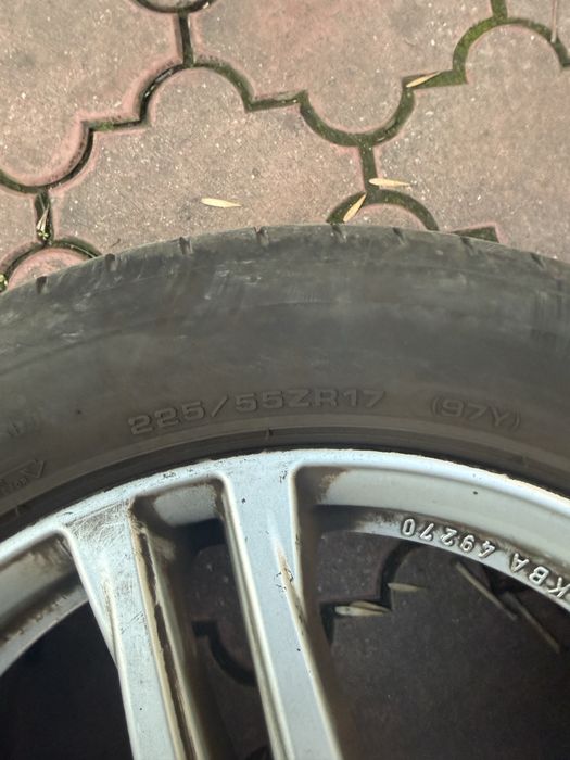 Set 4 Roti Vară 17 Jante RIAL  + Anvelope Dunlop SportMaxx 2022