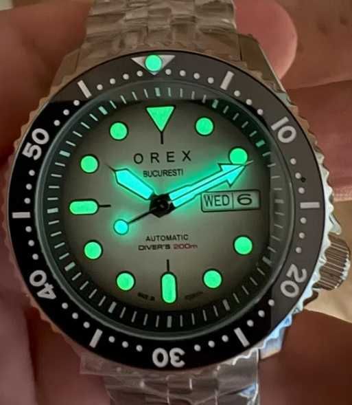Orex Bucuresti Automatic Japonez Seiko NH36 Diver 200 m 41 mm