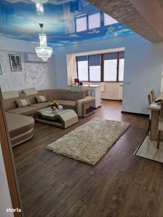 Apartament 3 camere zona Scoala 7 , bloc nou , mobilat si utilat