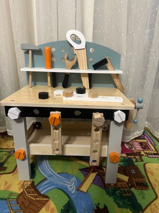 Banc de lucru din lemn copii