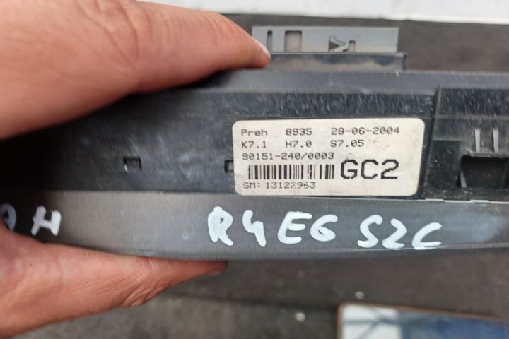 Comanda clima 13122963 90151-240 13122963 90151-240 Opel Astra H