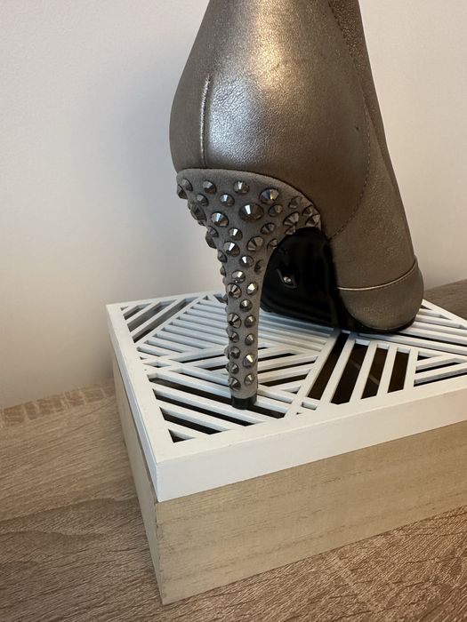 Ghete piele aurii Liu Jo LJ