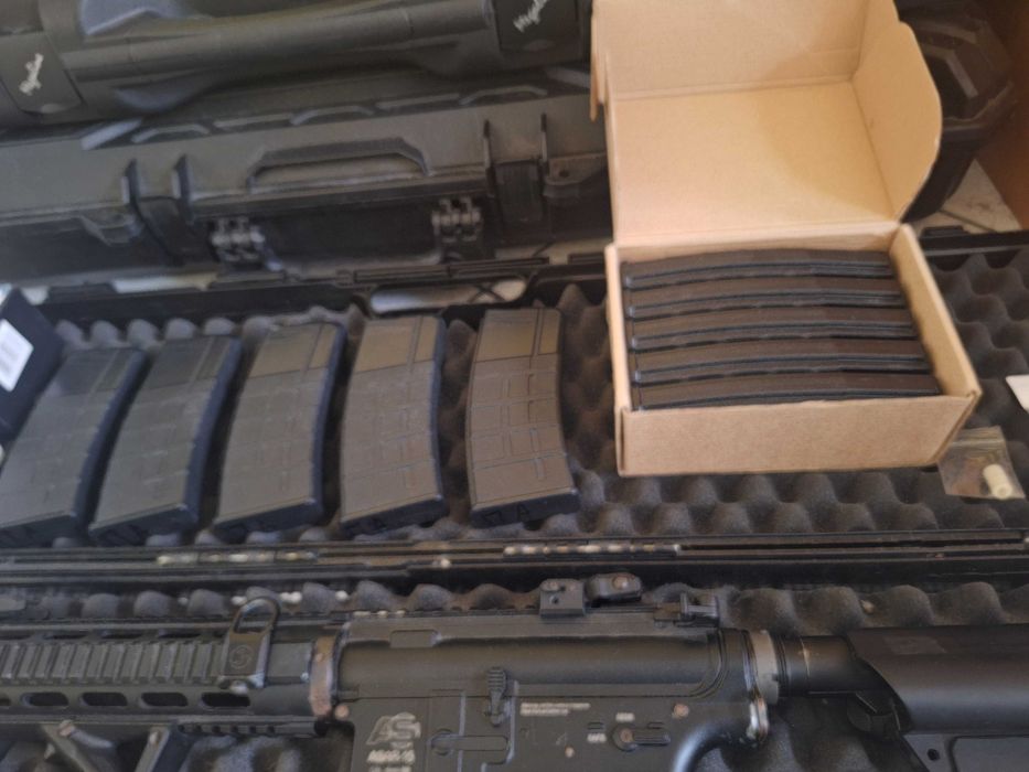 Airsoft asar-15 и доста неща към нея