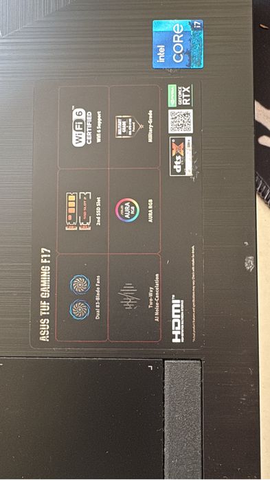 Ноутбук ASUS TUF Gaming F17