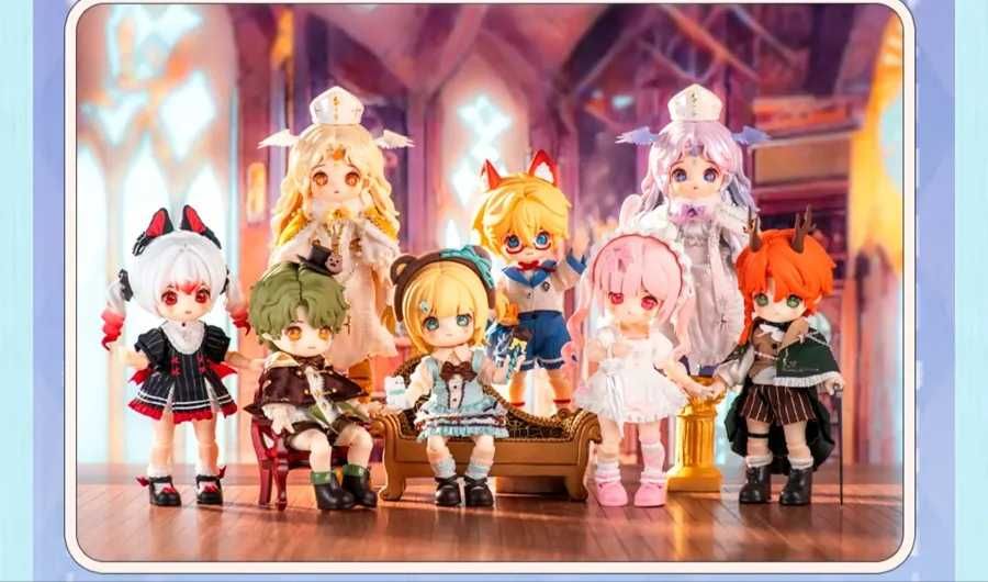 Колекционерска кукла NAGI. Box. BJD. Шарнирна кукла. Венилова.