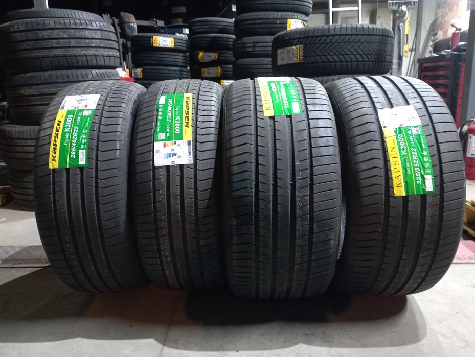 Set Anvelope Kapsen 325/35/22 Cu 285/40/22 Noi De Vara
