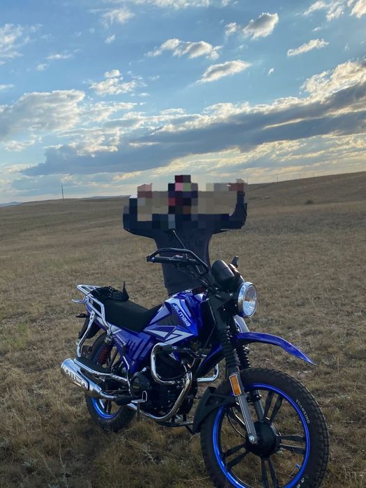 Мотоцикл Jelmaia S8 cross  (синий)