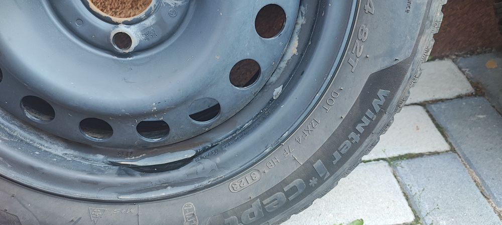 Jante și anvelope M+S Hankook 185 60 R 14