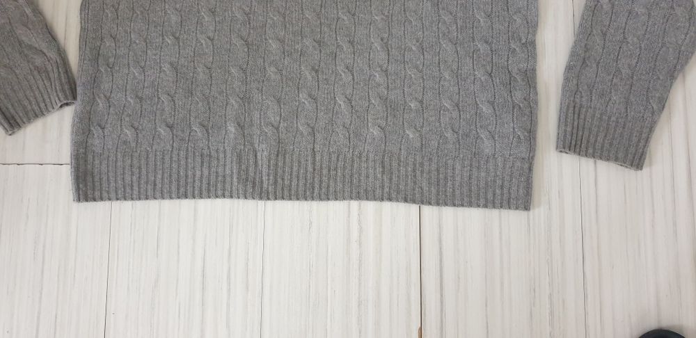 POLO Ralph Lauren Cable Merino/ Cashmere  XL  ОРИГИНАЛ! Mъжки Пуловер