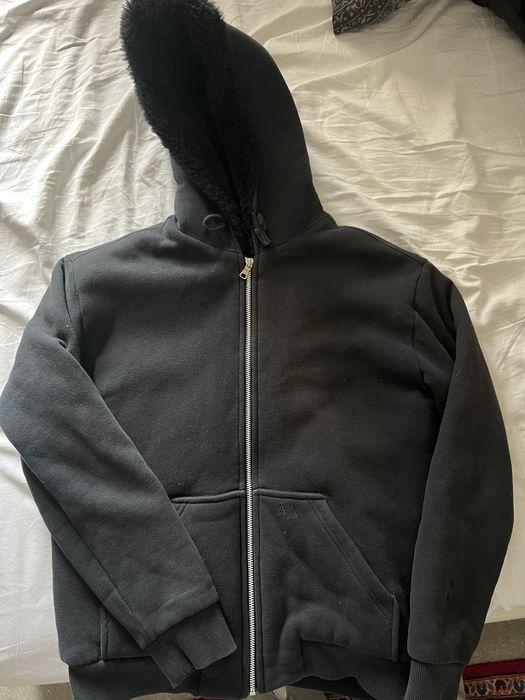 Armani Exchange женско яке с козина