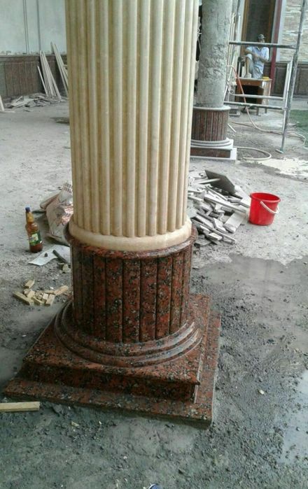 Цоколга ГРАНИТ фасадга Табий ТРАВЕРТИН тош Ерга Брусчатка терамиз.