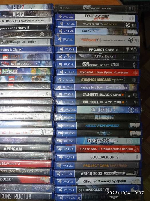 Лицензионные диски на PS4 игры (Sony Playstation 4) ОРИГИНАЛ !!!