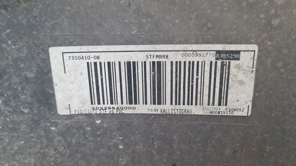 Spoiler bara fata grila BMW 5 f10 f11 facelift lci Luxury line