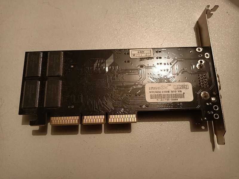 Продам видеокарту "Inno3D GeForce 2 MX 400 64mb 64bit AGP".