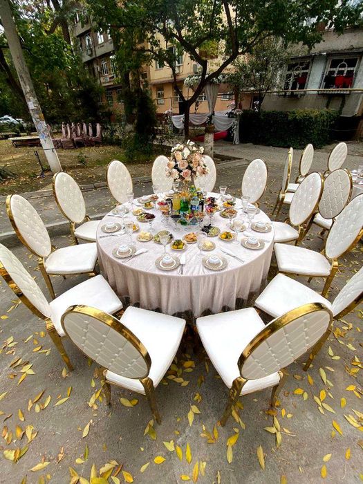 Прокат стол стул чинни идишлар