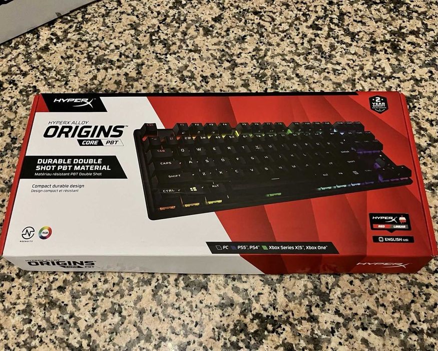Tastatura gaming mecanica HyperX Alloy Origins Core RGB 75%