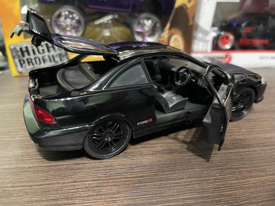 Мащабен модел Honda Integra Jada Toys 1995 Бързи и Яростни 1:24 Хонда