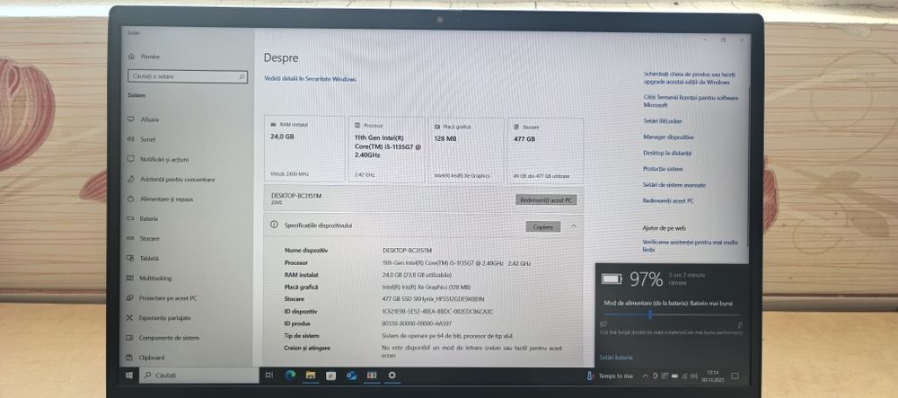 Laptop Lenovo ThinkBook 15 G2_i5-1135G7 gen 11_24GB DDR4_512GB SSD_