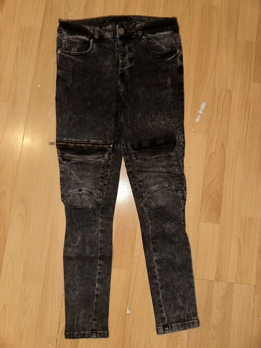 Мъжки дънки Brave Soul Denim Studio – черни